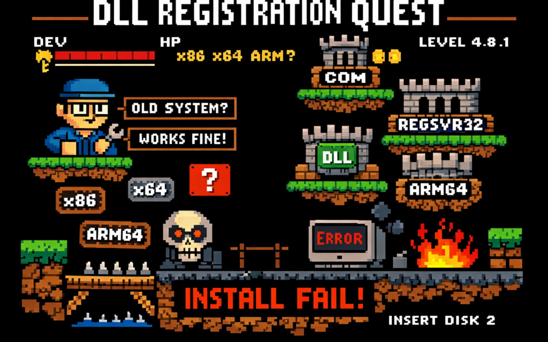 The DLL Registration Trap in Legacy .NET Framework Applications